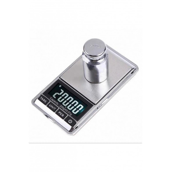 Kılıf Hediyeli Hassas Mini Terazi 500 gram 0.01 Hassasiyet - 3