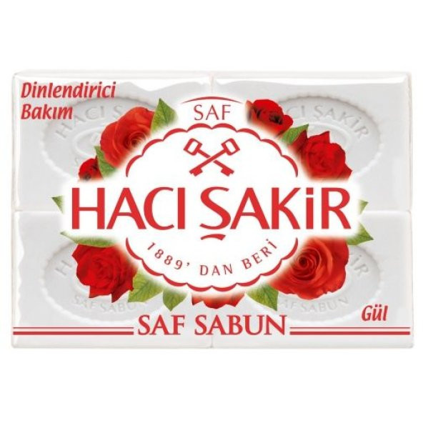 Hacı Şakir Banyo Sabunu Gül 600 gr