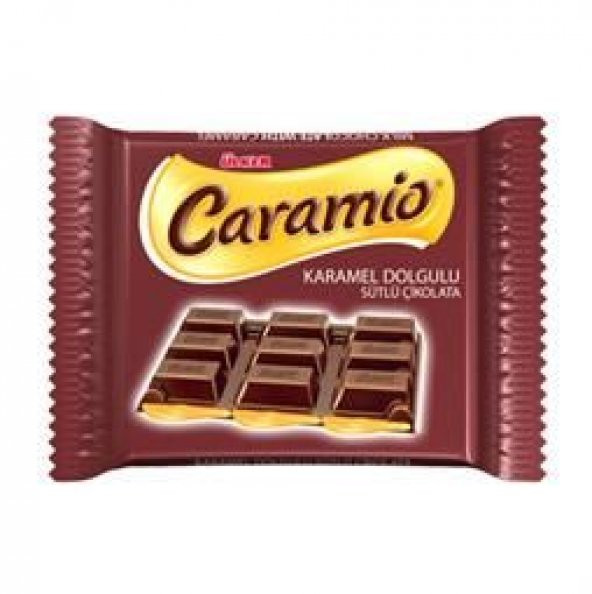 Ülker Caramio Karamel Dolgulu Tablet Çikolata