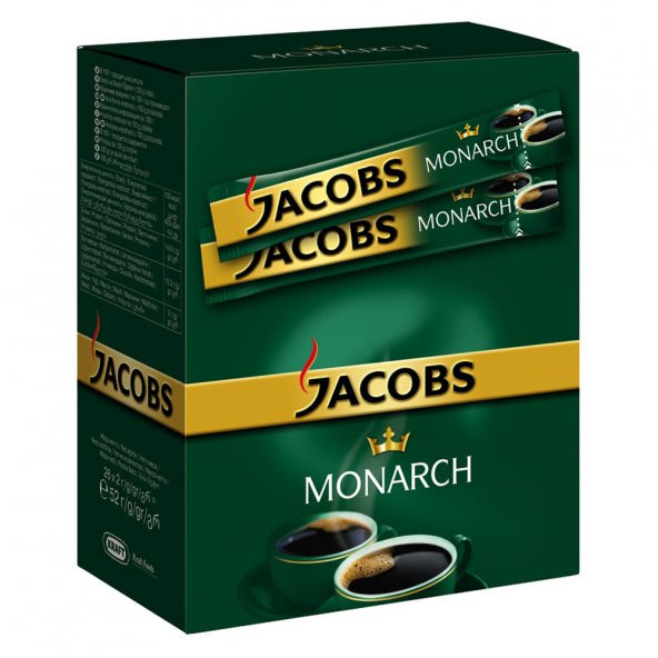 Jacobs Monarch 2 Gr x 26 Adet