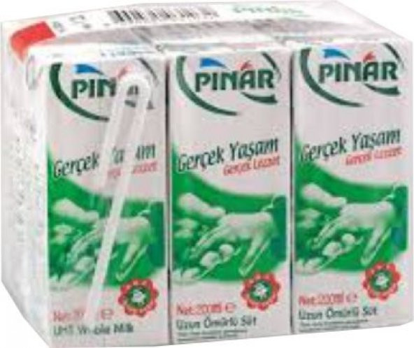 Pınar Süt Koli 200 ml (6 Adet)