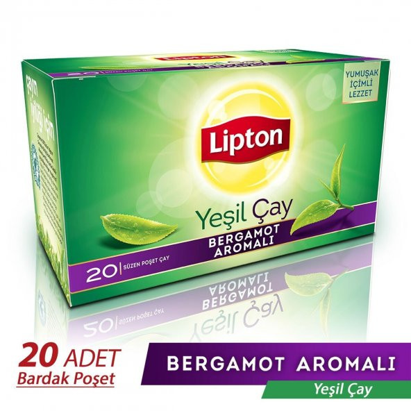 Lipton Bergamot Aromalı Yeşil Çay 30 gr