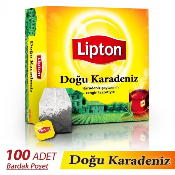 Lipton Doğu Karadeniz Bardak Poşet Çay 100 Adet 200 gr