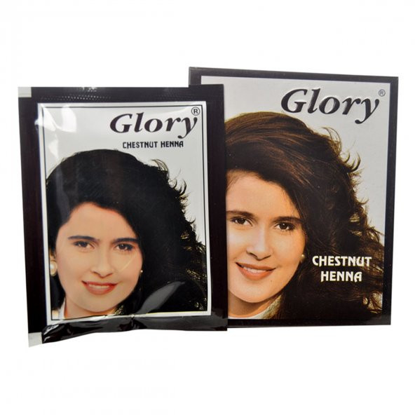 Glory Kestane Hint Kınası (Chestnut Henna) 10 Gr Paket - 6