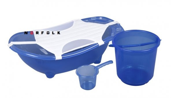 Muju muju Baby Shower Bebek Banyo Küvet Seti - 5 li Küvet Seti