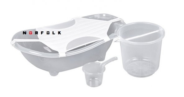 Muju muju Baby Shower Bebek Banyo Küvet Seti - 5 li Küvet Seti