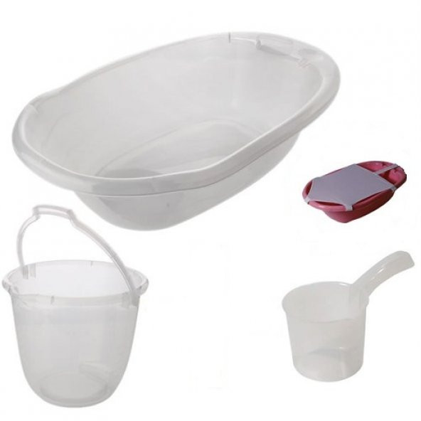 Ships Baby Bebek Banyo Küvet Seti 4 lü TÜM RENKLER - 3