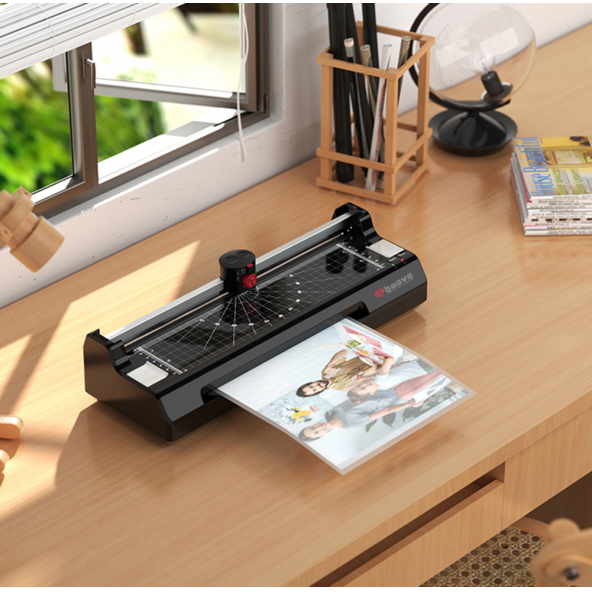 Baove OCW280 A4 Laminasyon Makinesi ve Kağıt Kesme Makinesi + 10 Pvc Film - 4