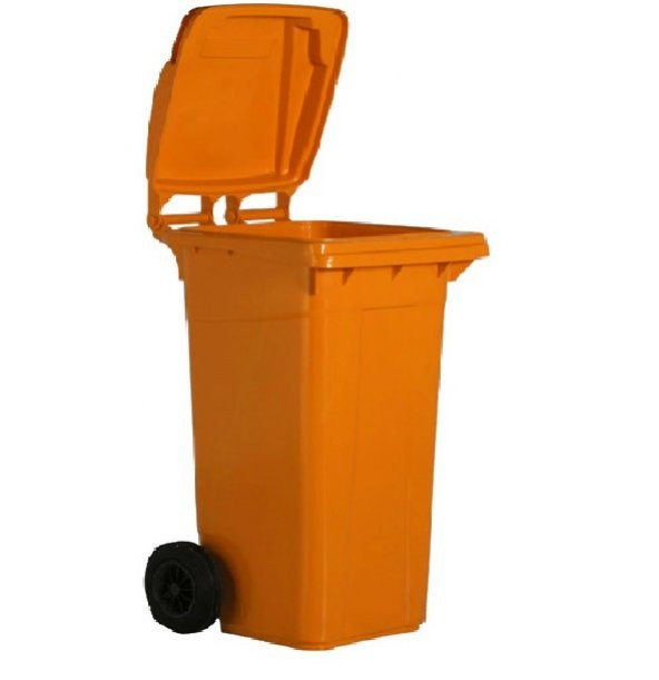 Hafea Çöp Konteyneri 240 lt - Tekerlekli A+ Isiya Karşı Dayanıklı - 2