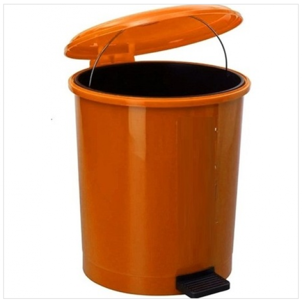 Safell Plastik Pedallı Çöp kovası 40 litre 4 renk - 2