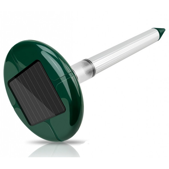 Dualpest AN-A816 Güneş Enerjili Led Işıklı Köstebek Yılan Akrep Fare Kovucu - 5