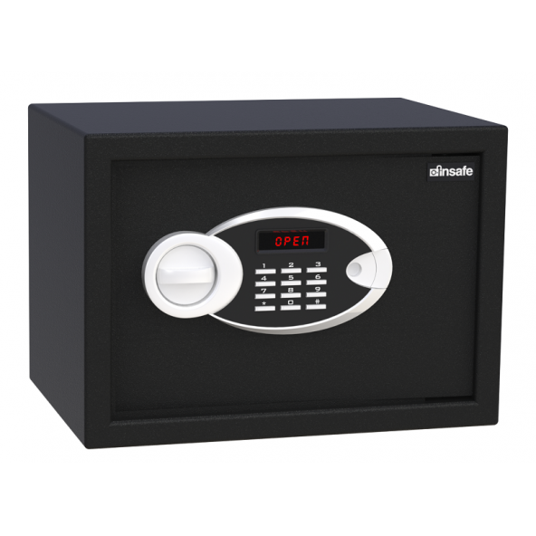 İnsafe ISEUC25 Orta Boy Lcd Ekranlı Çelik Kasa Para Kasası Değerli Eşya ve Mücevher Kasası - 2
