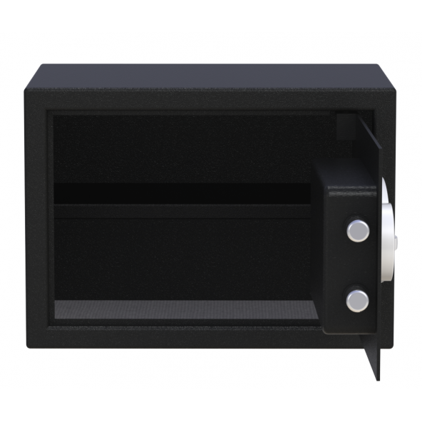 İnsafe ISEUC25 Orta Boy Lcd Ekranlı Çelik Kasa Para Kasası Değerli Eşya ve Mücevher Kasası - 3