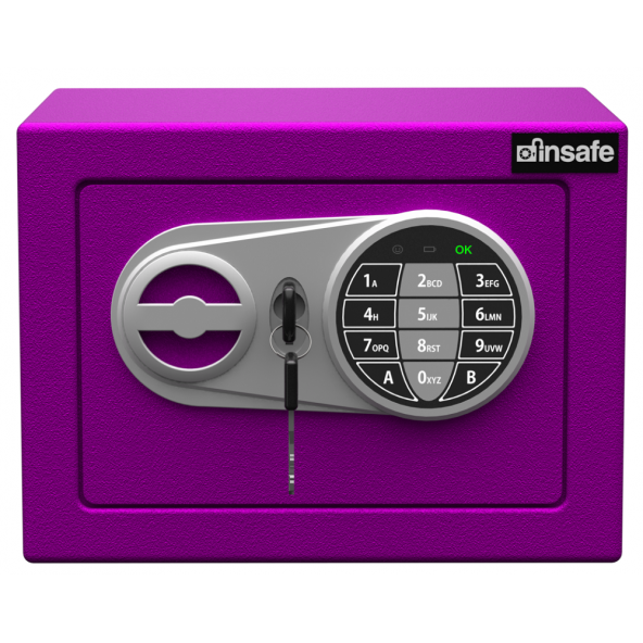 İnsafe ISCI17 Küçük Boy Dijital Çelik Kasa - Para Kasası - Değerli Eşya ve Mücevher Kasası - 4