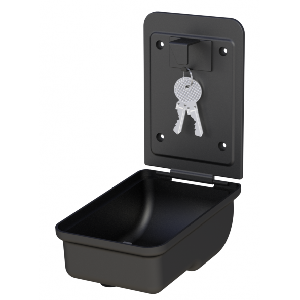 İnsafe ISC10W Şifreli Çelik Kasa, Anahtar Kasası, Anahtar Dolabı, Siyah - 4