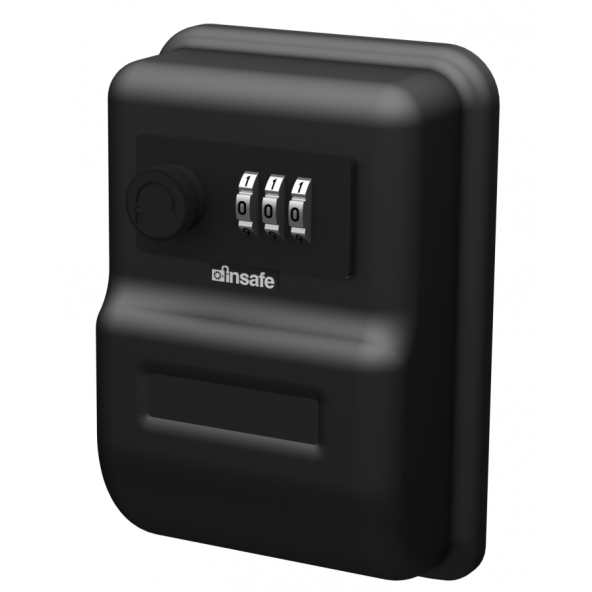İnsafe ISC10W Şifreli Çelik Kasa, Anahtar Kasası, Anahtar Dolabı, Siyah - 5