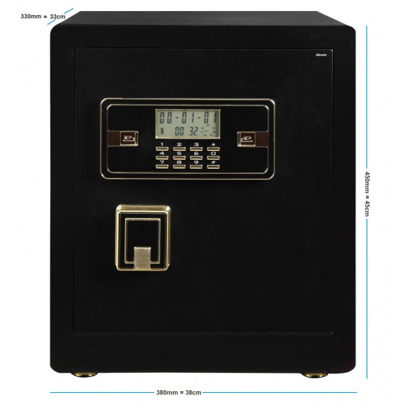 İnsafe ISC45YH Special Edition Orta Boy Çelik Para Kasası - Değerli Eşya ve Mücevher Kasası - 5