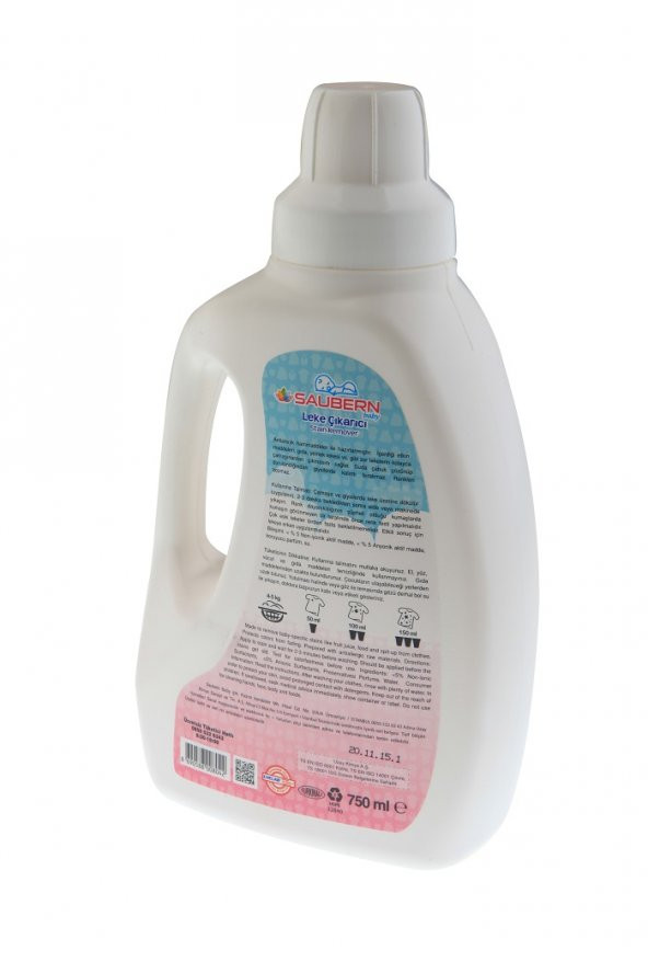 Saubern Bebek Çamaşır Leke Çıkarıcı - Bebek Çamaşır Detejanı - 2