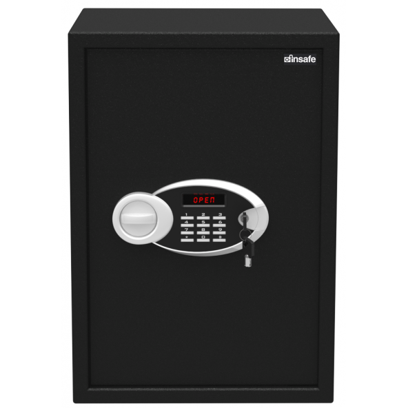 İnsafe ISEUC50 Ofis Tipi Lcd Ekranlı Çelik Kasa Para Kasası Değerli Eşya ve Mücevher Kasası