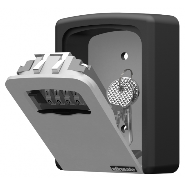 İnsafe Isc801key Şifreli Çelik Kasa, Anahtar Kasası, Anahtar Dolabı - 3