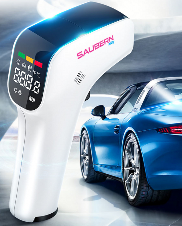 Saubern Baby BNT9608 Temassız Vücut ve Alından Ateş Ölçer - Termometre - Uzaktan Ateş Ölçer - 3