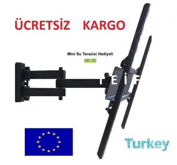 Dizayn Truva 32"- 55" Led Lcd Tv Hareketli Tv Askı Aparatı ✅ - 2