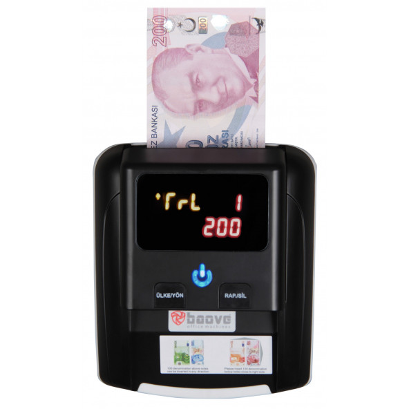 Baove Gb5800 Sahte Para Kontrol Cihazı - Sahte Para Dedektörü - Tl - Euro - 4