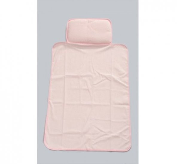 Ships Baby Çift Katlı Pratik Alt Açma - Alt Değiştirme Örtüsü - Pembe