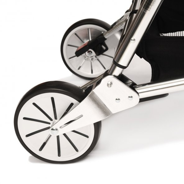 Norfolk Baby Prelude Special Edition Air Luxury Çift Yönlü Bebek Arabası - Gri - 5