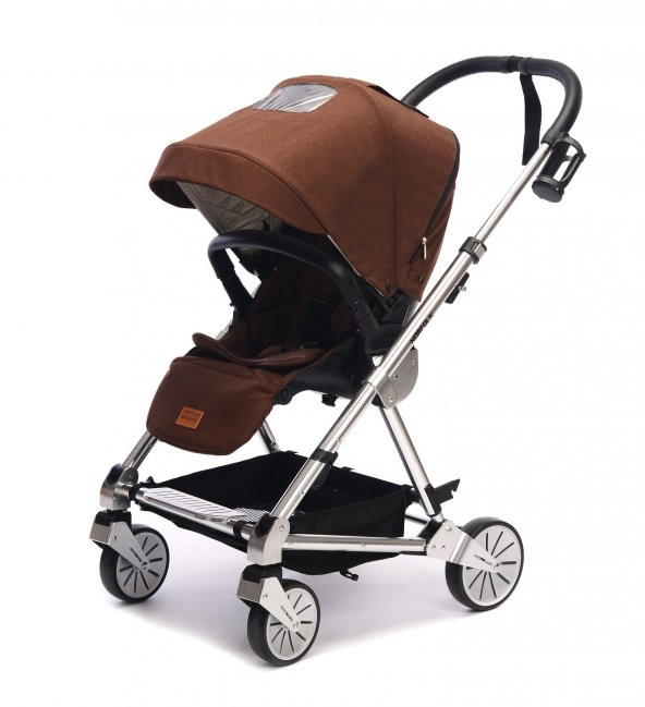 Norfolk Baby Prelude Special Edition Air Luxury Çift Yönlü Bebek Arabası - Kahve