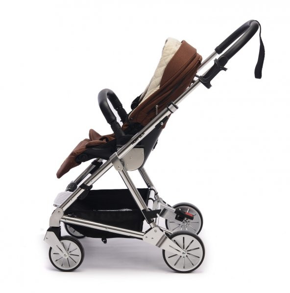 Norfolk Baby Prelude Special Edition Air Luxury Çift Yönlü Bebek Arabası - Kahve - 2
