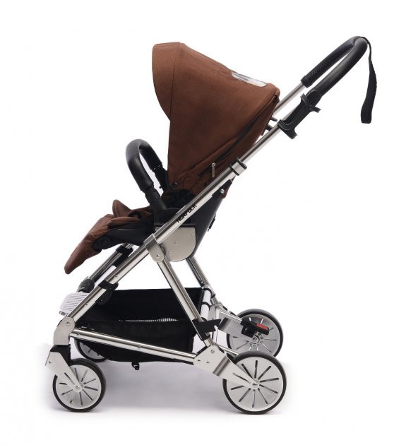 Norfolk Baby Prelude Special Edition Air Luxury Çift Yönlü Bebek Arabası - Kahve - 3