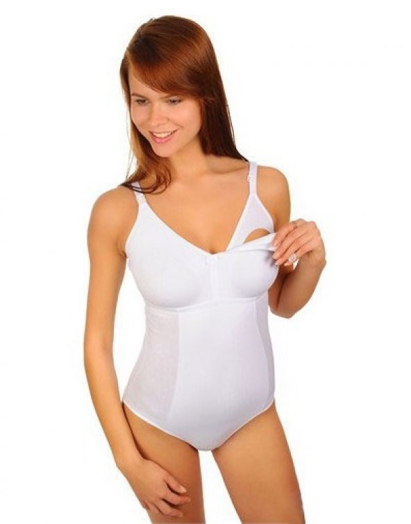 Ships Baby Emzirme Badisi Beyaz 80 - 85 - 90 - 95 - 100 Beden - 2