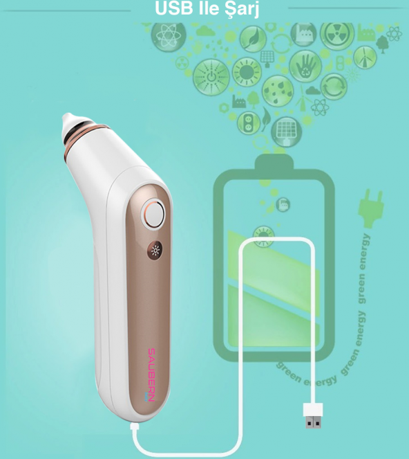 Saubern NA6153 Nasal Burun Aspiratörü - Sümük Temizleme Makinesi - 2