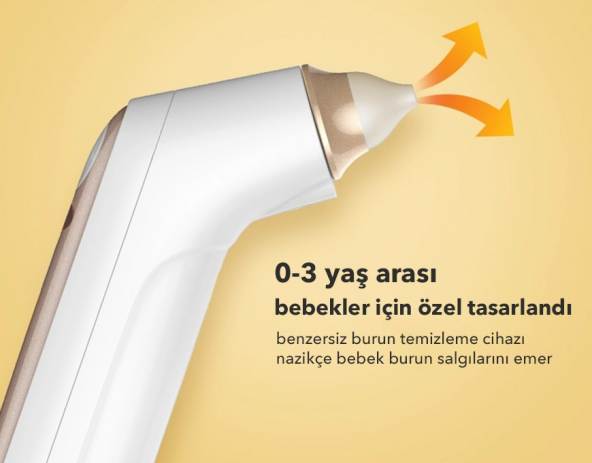 Saubern NA6153 Nasal Burun Aspiratörü - Sümük Temizleme Makinesi - 4