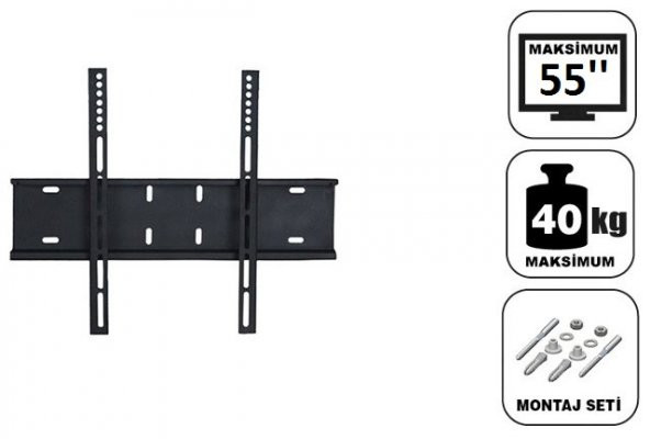Achill 32'' - 55'' - 82 - 140 Ekran Tv Askı Aparatı Su Terazili - 3