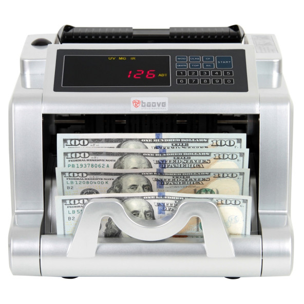 Baove GB8100 Karışık Para Sayma Makinesi - Sahte Yakalama + Müşteri Ekranı - 3
