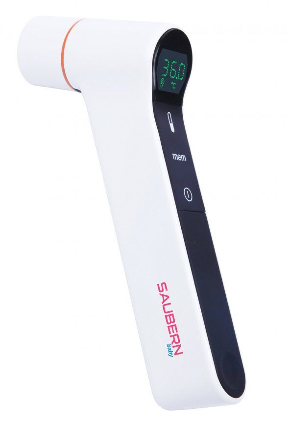 Saubern BNT9603 Temassız Alından Ateş Ölçer - Kulaktan Ateş Ölçer - Termometre - 6