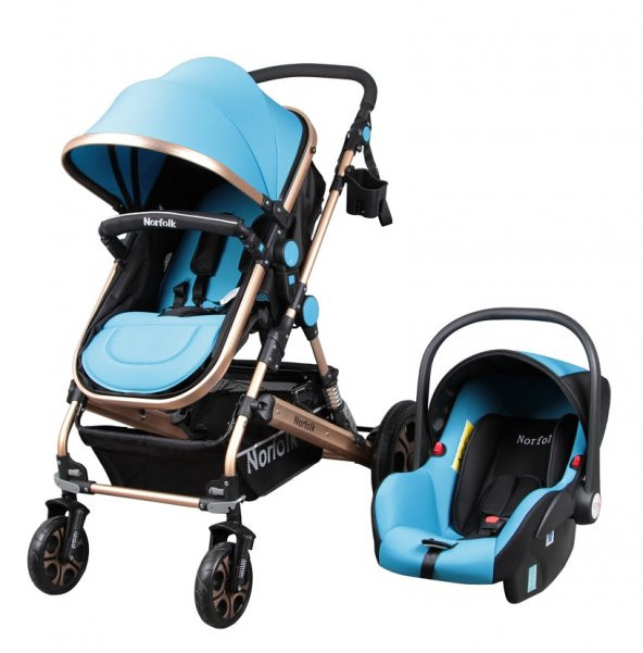 Norfolk Baby Voyage Air Luxury 5 in1 Travel Sistem Bebek Arabası - Yeni Nesil Bebek Arabası