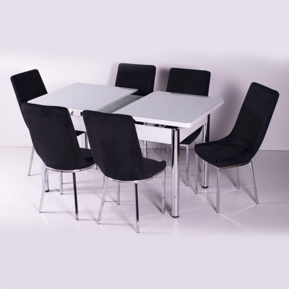 Masa Sandalye Takımları Mutfak Camlı Masa Takım