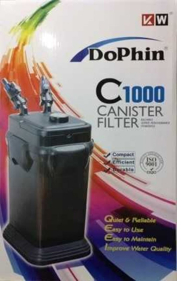 Dolphin C-1000 Dış Filtre 1000Lt/saat (Full Dolu)