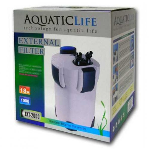 Aquatic Life Ext-2000 Dış Filtre 1000Lt/S