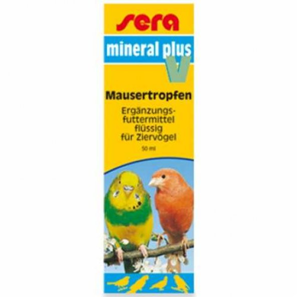 Sera Mineral Plus V Kuşlar İçin Vitamin 50 ml