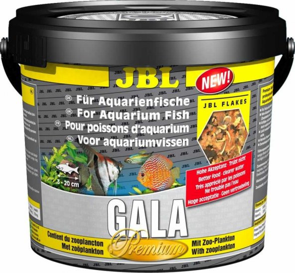 Jbl Gala Premium Pul Balık Yemi 5.5 Lt/950Gr. Kova