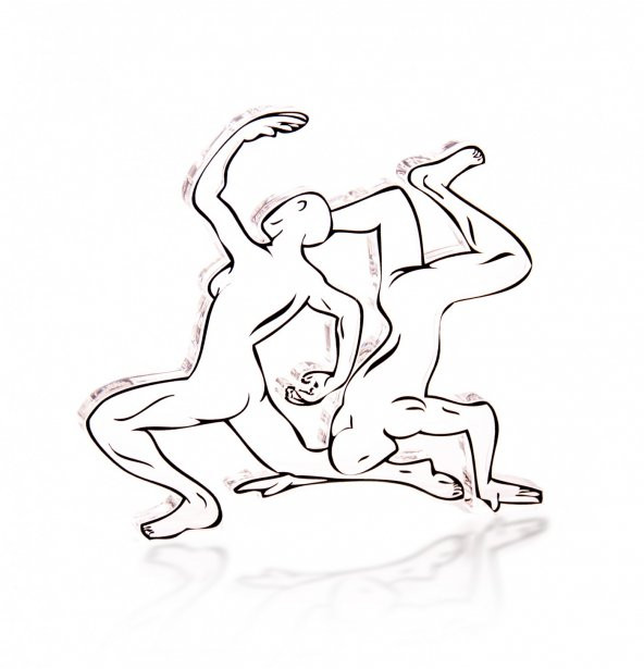 Purupa  Couple Dancing Dekoratif Obje Hediyelik