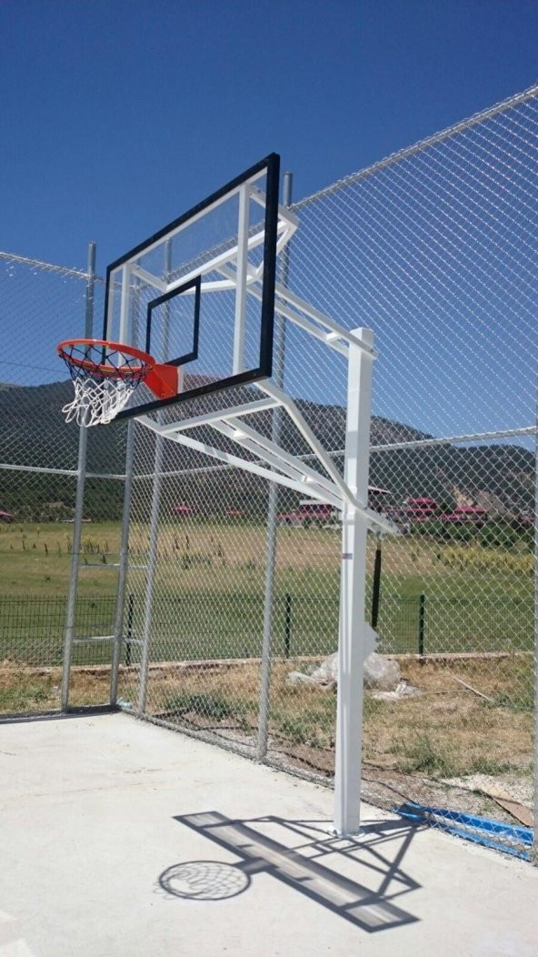 Adelinspor Basketbol Potası Yükseklik Ayarlı 105*180 12mm Cam