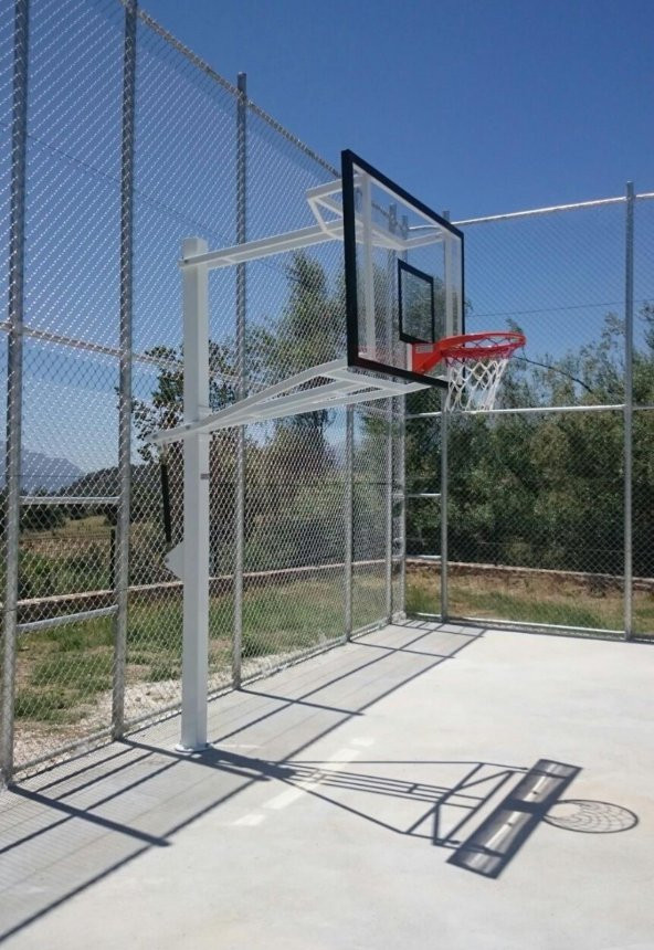 Adelinspor Basketbol Potası Yükseklik Ayarlı 105*180 10 mm Cam