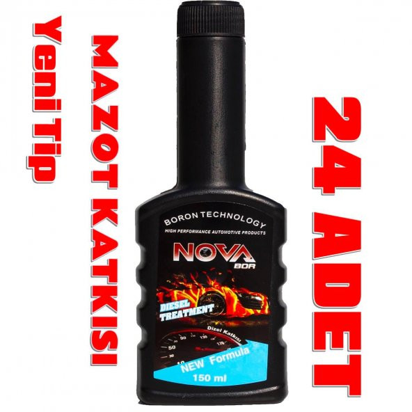 Nova Boron Teknoloji Dizel Mazot Yakıt Katkısı 150ML (24 ADET)