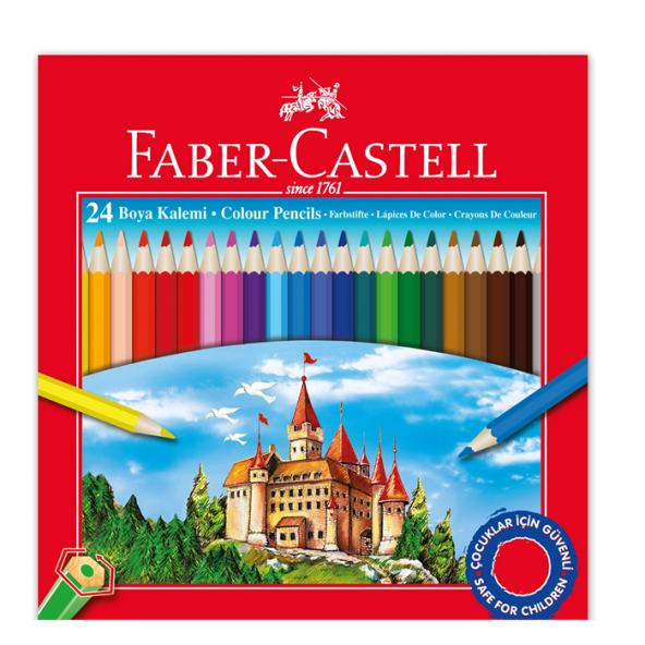 Faber Castell 24lü Kuru Boya