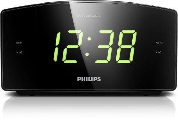 Philips AJ3400 Çift Alarm Saatli Radyo